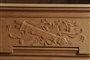  Ornaments and decorations in wood for mantelpieces 