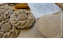  Hand Carved Wood Rosettes | Rosette ornament