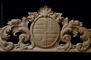 Overdoor carved element | Overdoor wood carving | Architectural Woodcarving