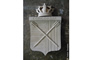 Heraldic Coat of Arms for an association, club, union carved in wood